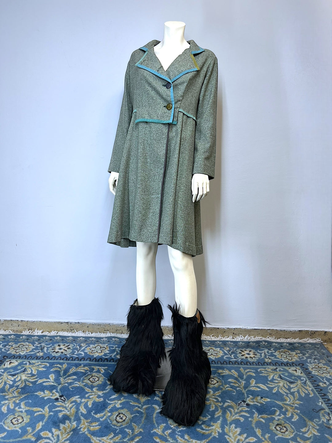 Vintage Wool Coat Women's M/L