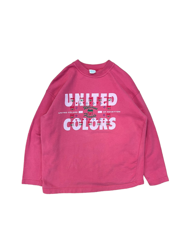 Vintage United Colors Of Benetton Sweatshirt Women's Medium
