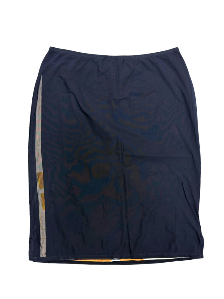 Custo Barcelona mesh graphic skirt
