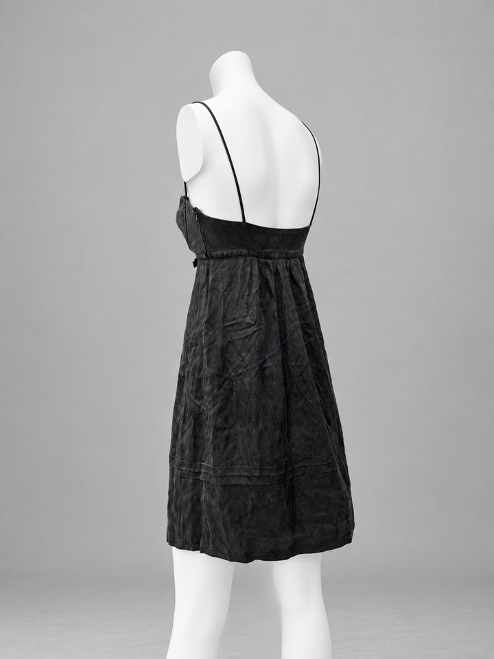 Blu Byblos silk bustier mini dress