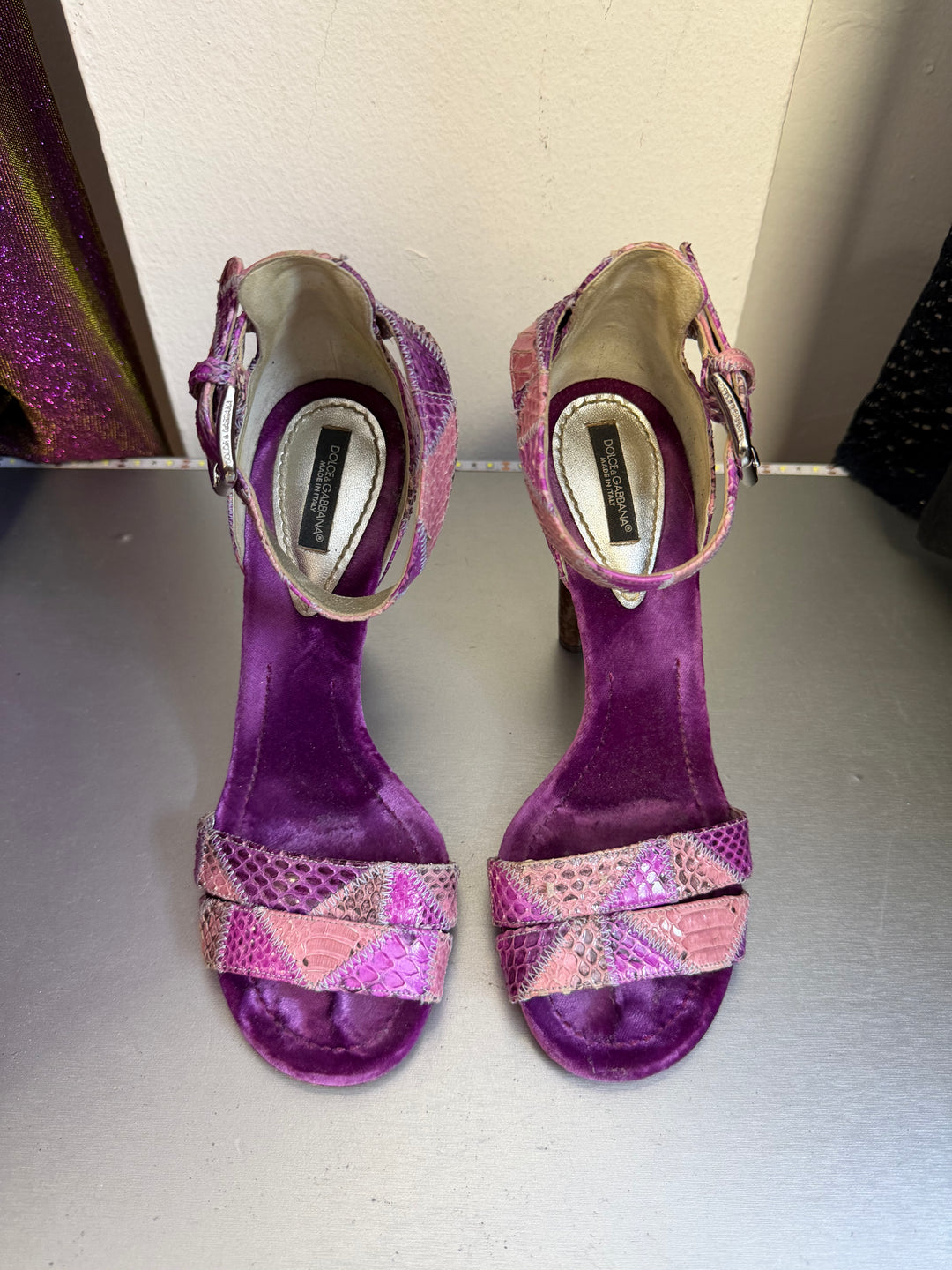 2000s Dolce&Gabbana Leather Heels EU38