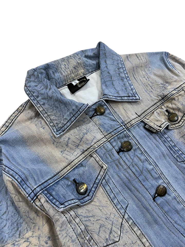 Just Cavalli vintage denim jacket women’s small