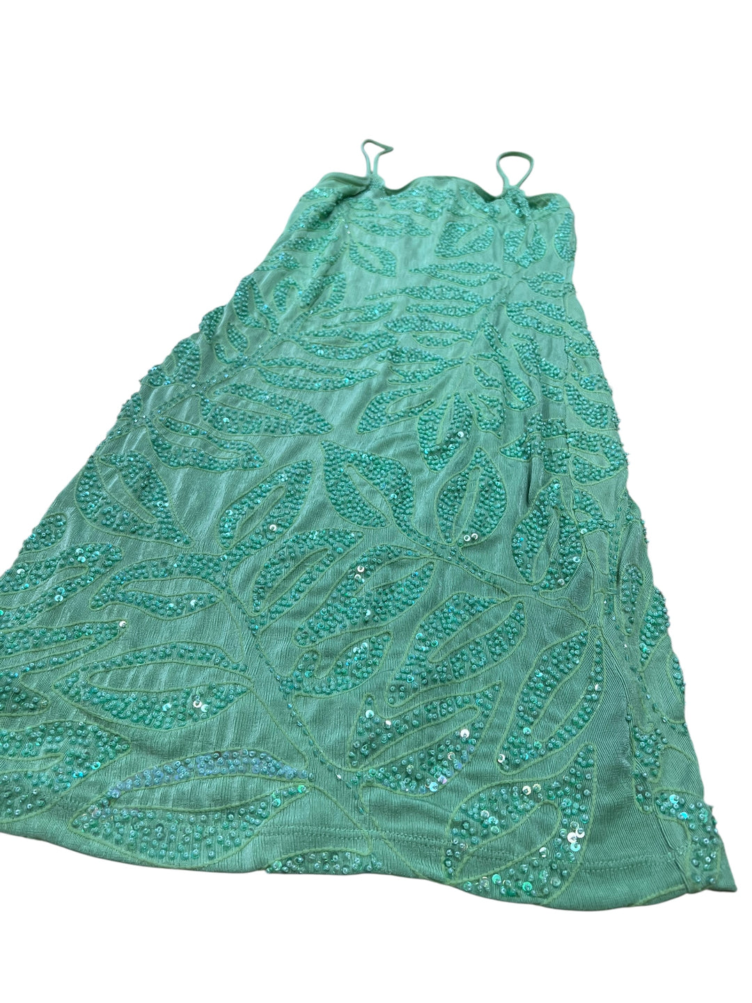 La Perla Vintage Beaded Mesh Mini Dress Small