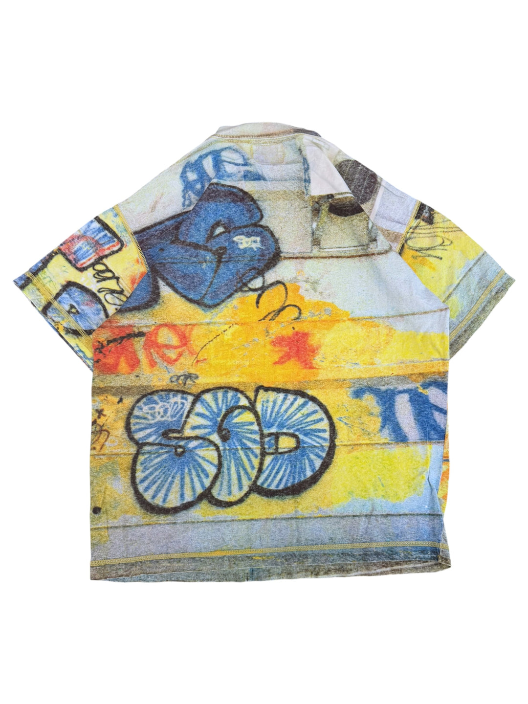 Energie graffiti all-over print t-shirt