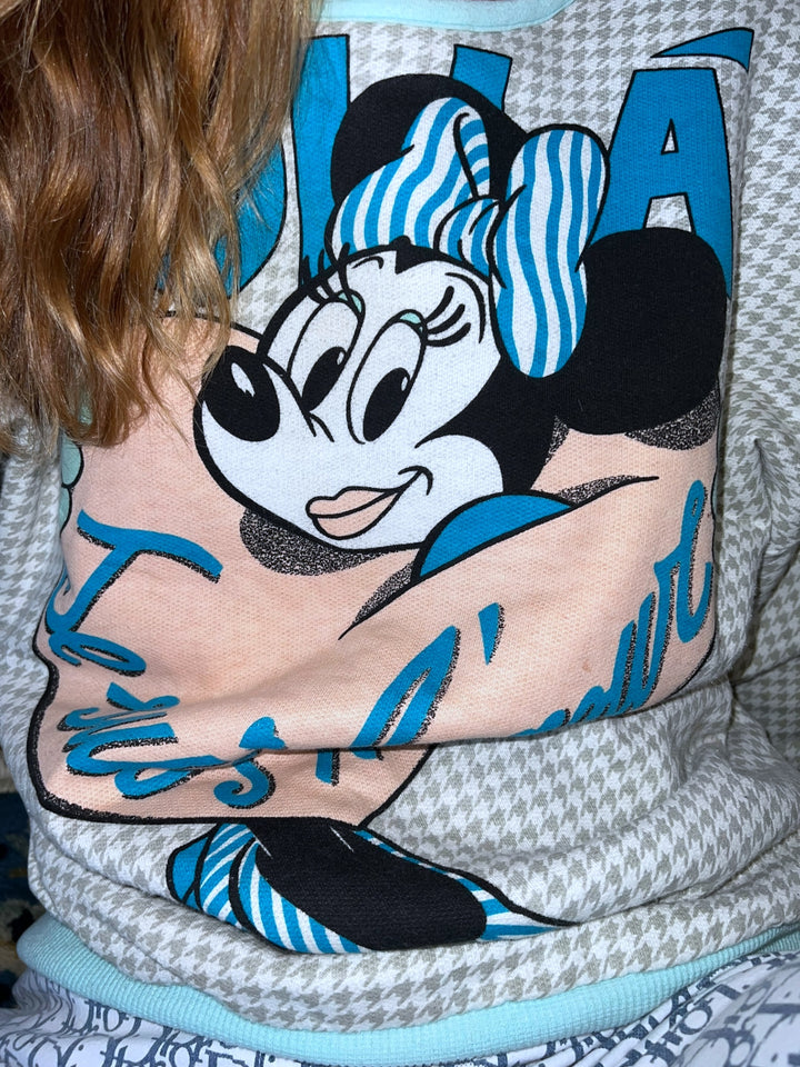 80's Walt Disney Reversible Sweatshirt Women's Large