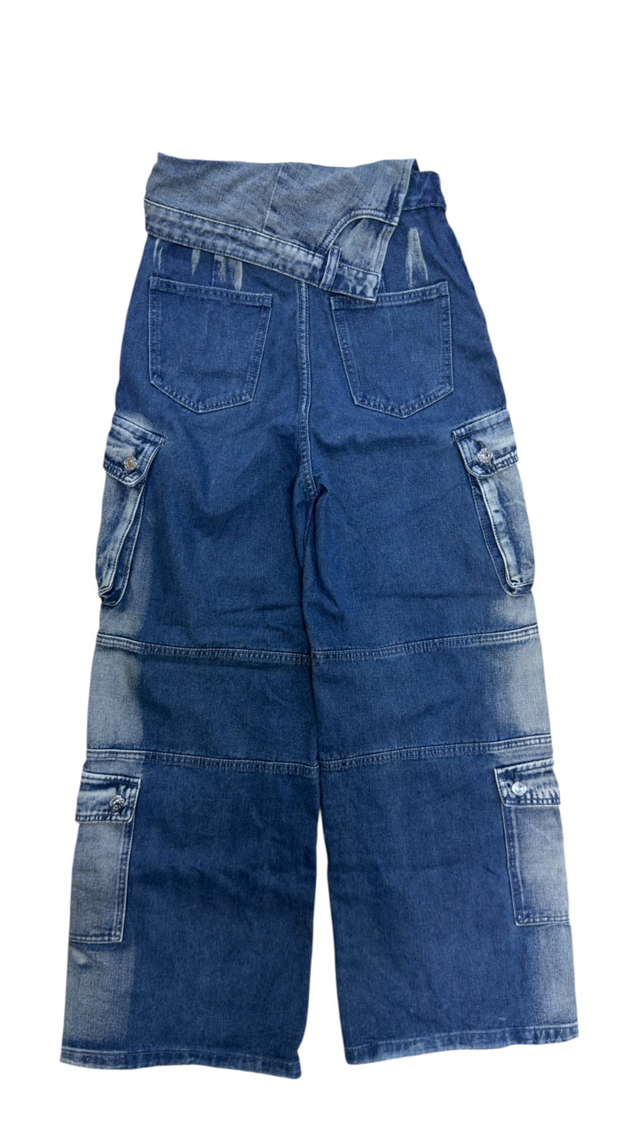 Monique denim cargo pants
