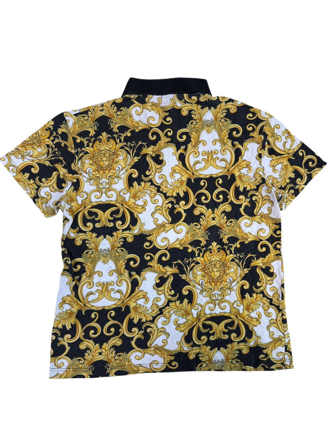 Versace baroque medusa polo shirt