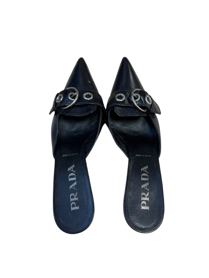 Prada Vintage Leather Heels