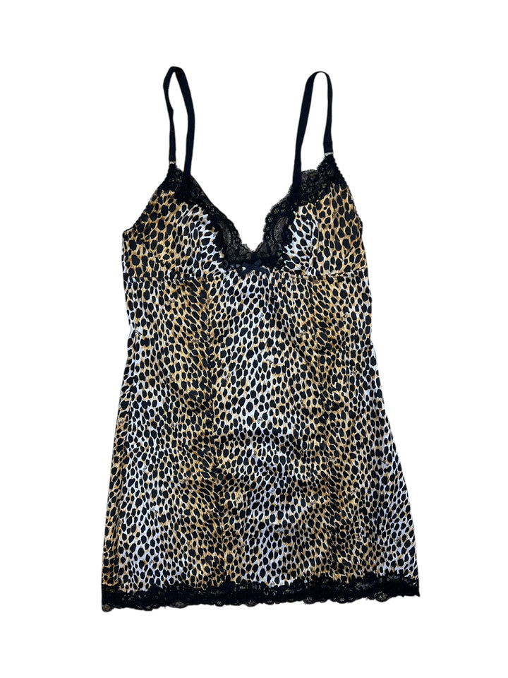 Dolce&Gabbana Vintage Lace-Trimmed Slip Dress S-M