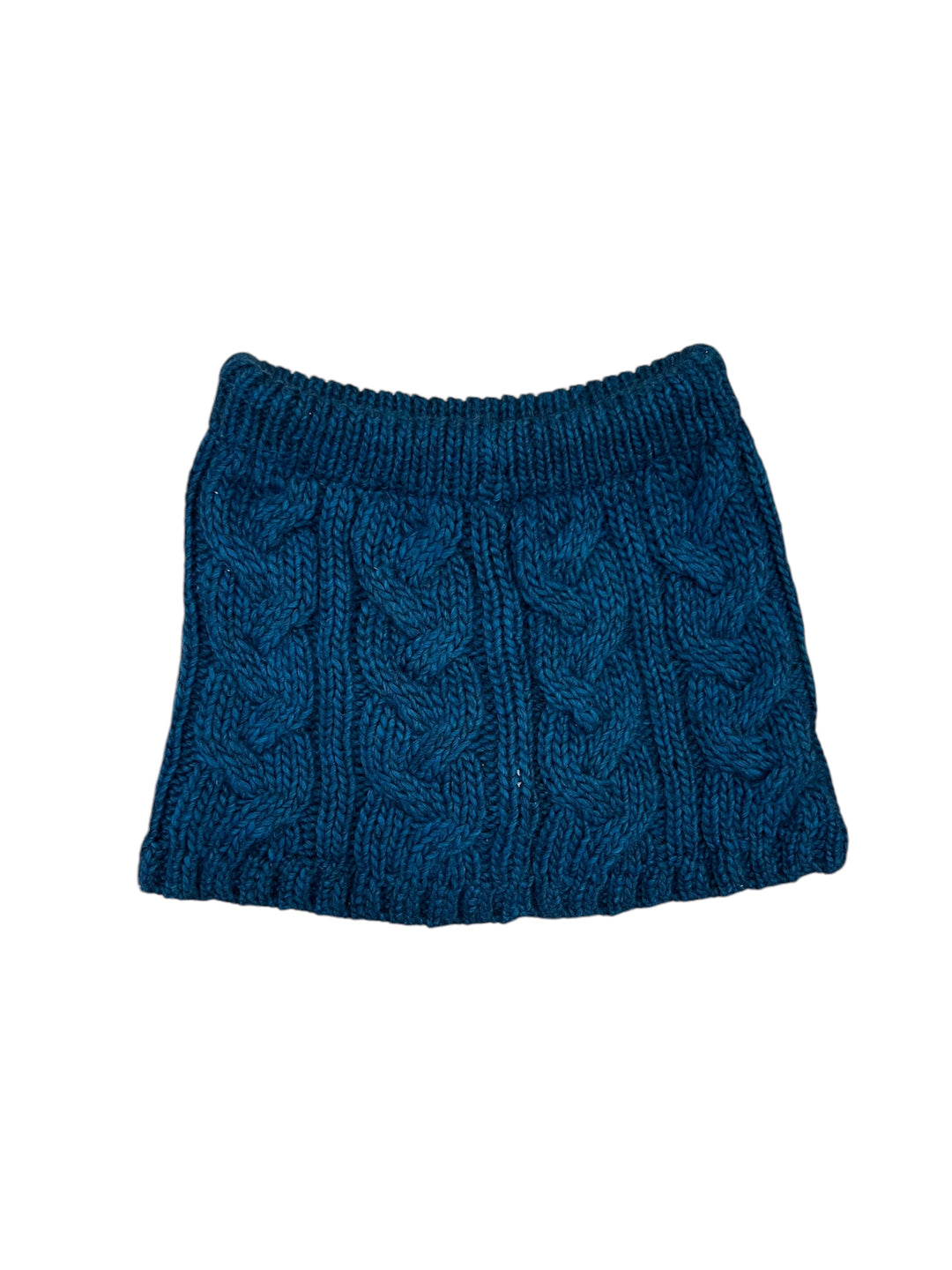 Vintage knit mini skirt M/L