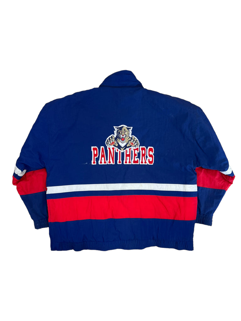 1点限りVINTAGE ヴィンテージ Panthers Jacket L Florida Panthers: 1990's Apex One Wave Fullzip Jacket (L