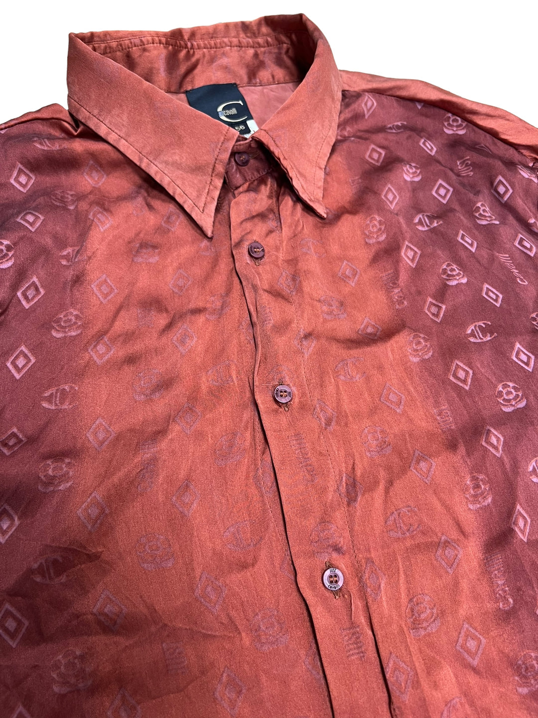 Just Cavalli vintage silk shirt men’s medium