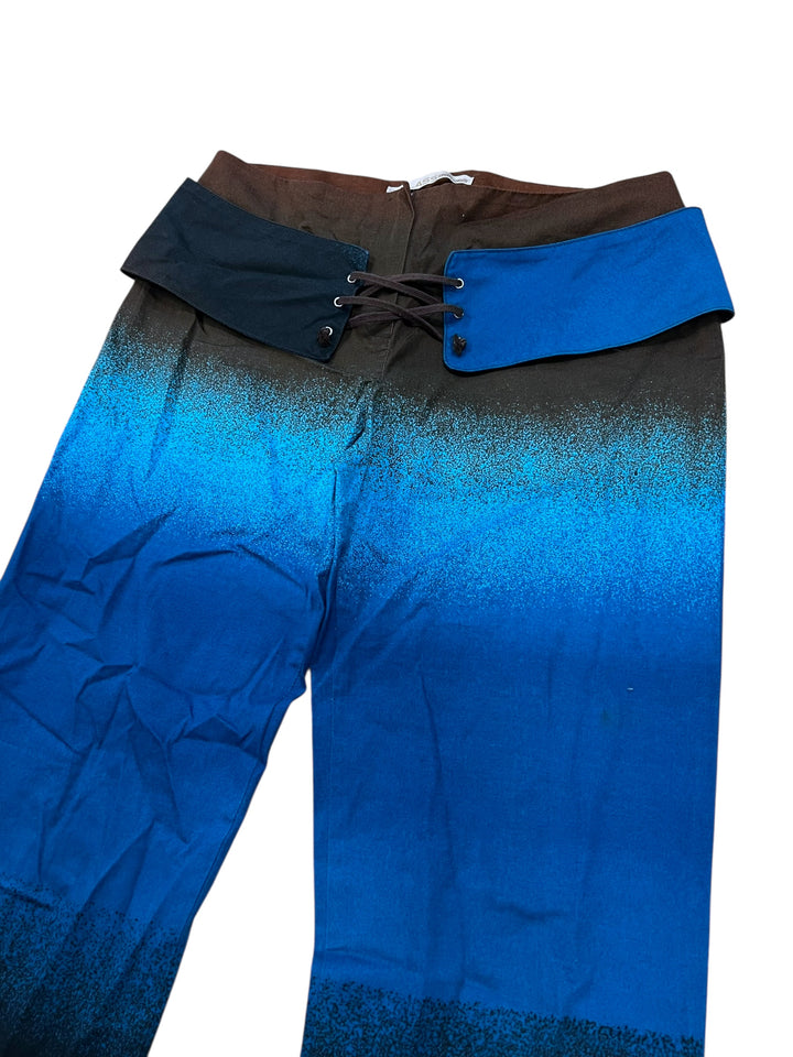 Class Roberto Cavalli Ombre Corset Waist Pants Small(36)