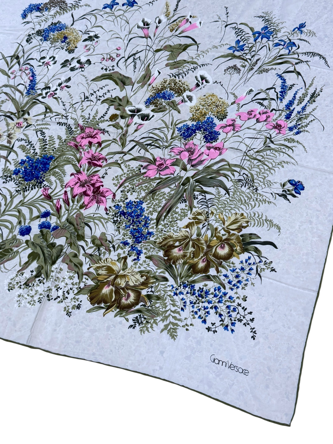 Gianni Versace 1980s Silk Scarf