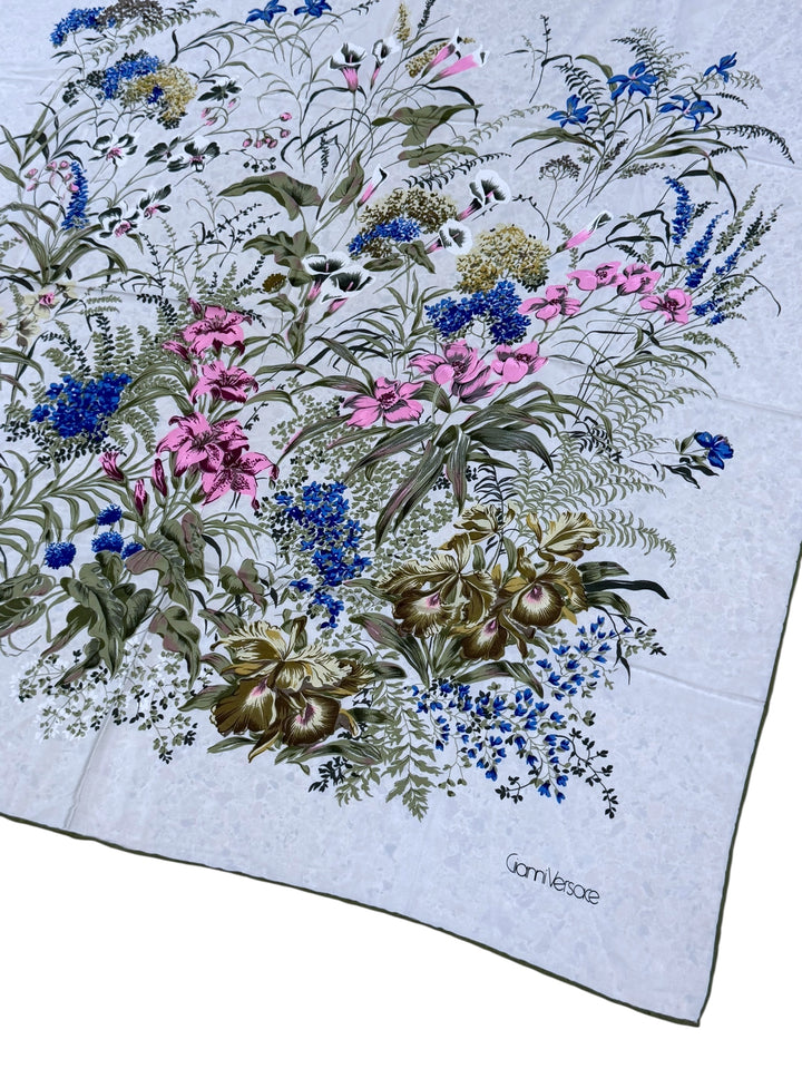Gianni Versace 1980s Silk Scarf