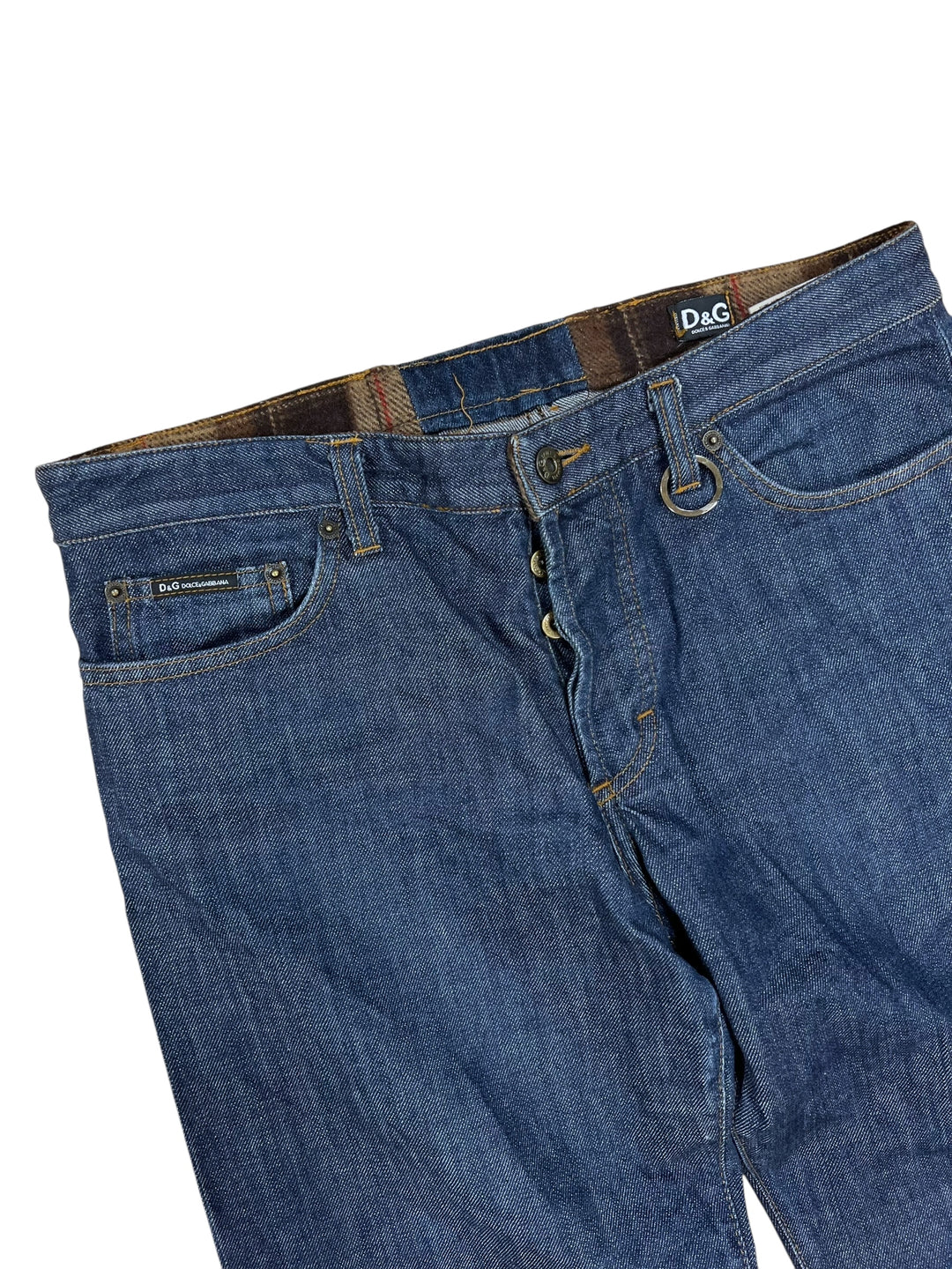 Dolce&Gabbana Vintage Blue Denim Jeans Large(eu40)