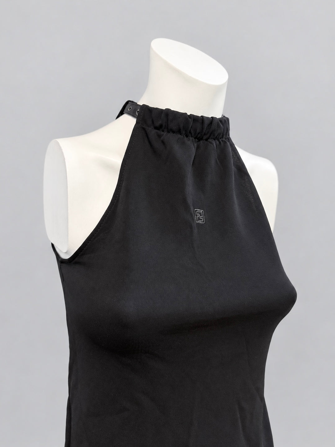 Fendi belt halter neck top