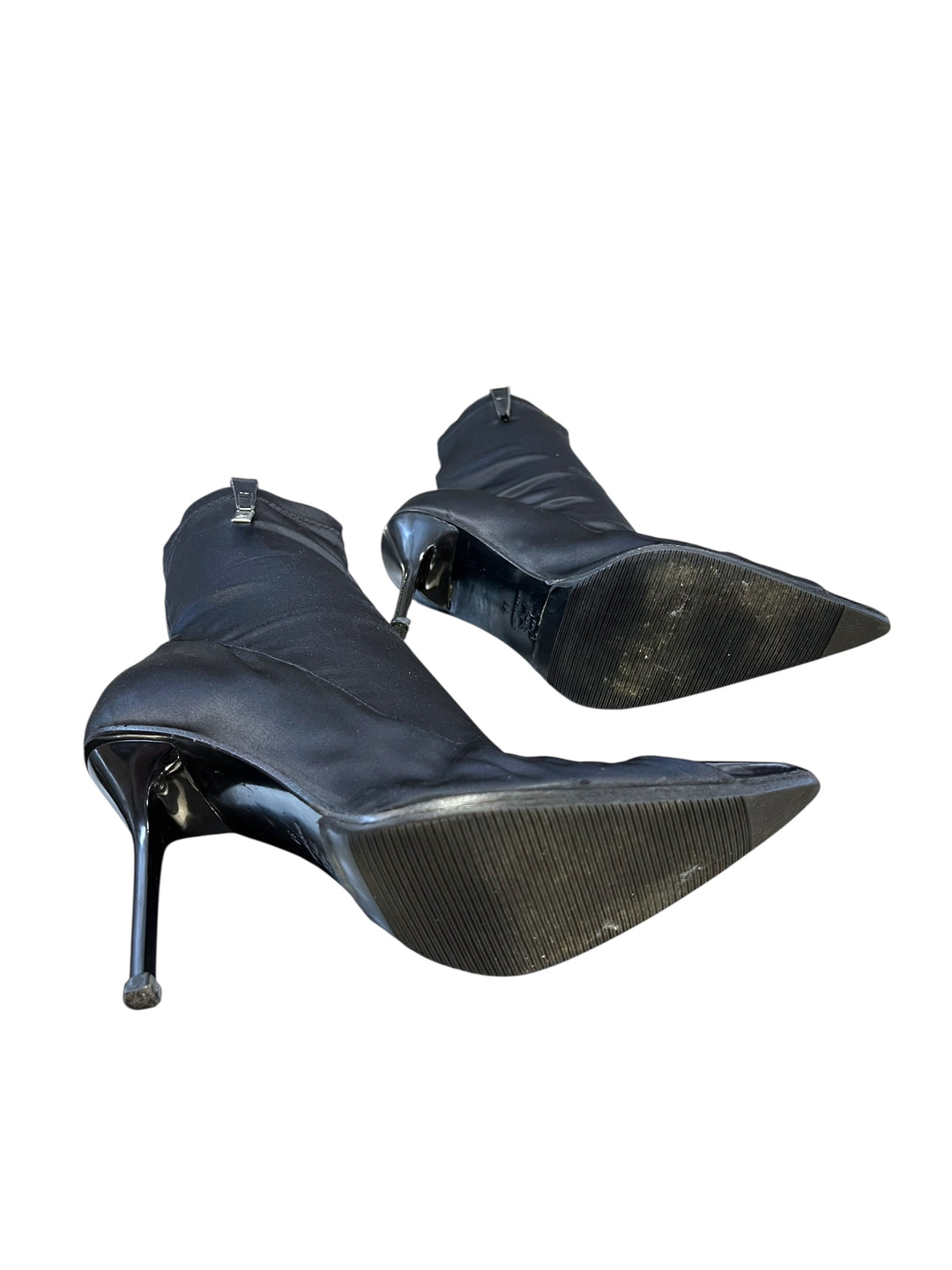 Roccobarocco y2k Black Stiletto Ankle Boots Size 39