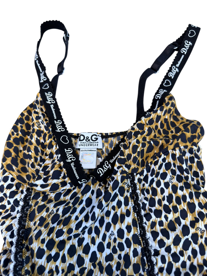 Dolce&Gabbana leopard print camisole top