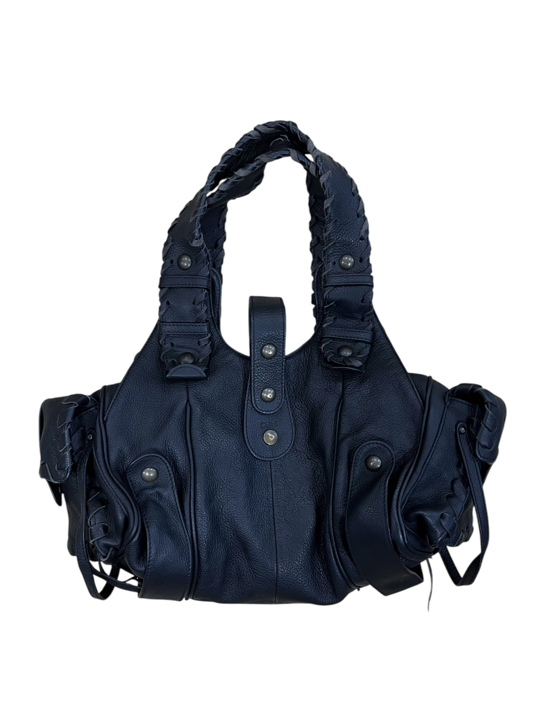 Chloé Fall 2004 Black Leather Silverado Bag – Rats Vintage