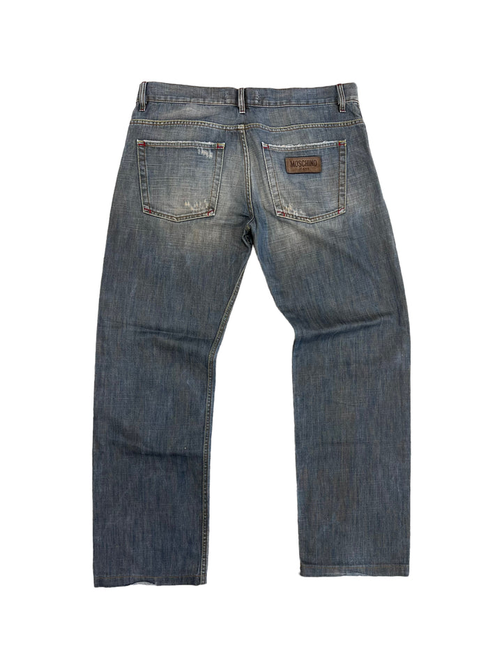 Moschino Vintage Grey Jeans Men’s Large