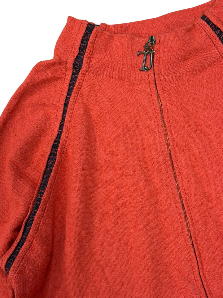 Trussardi Vintage Zip-Up Knit Sweater Women’s Large