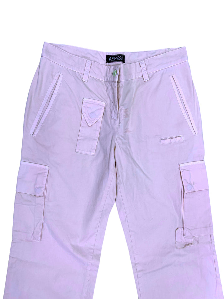 Aspesi Light Pink Cargo High Waist Pants Women’s Small(36)