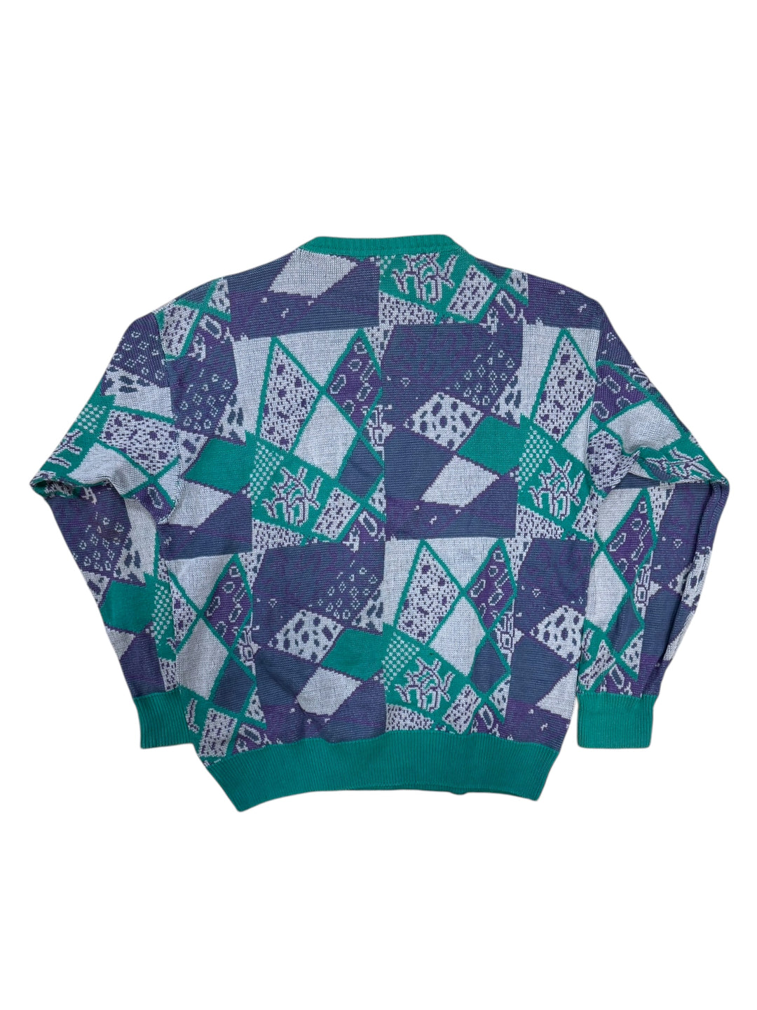Trussardi Vintage Knitwear Cotton Sweater Large