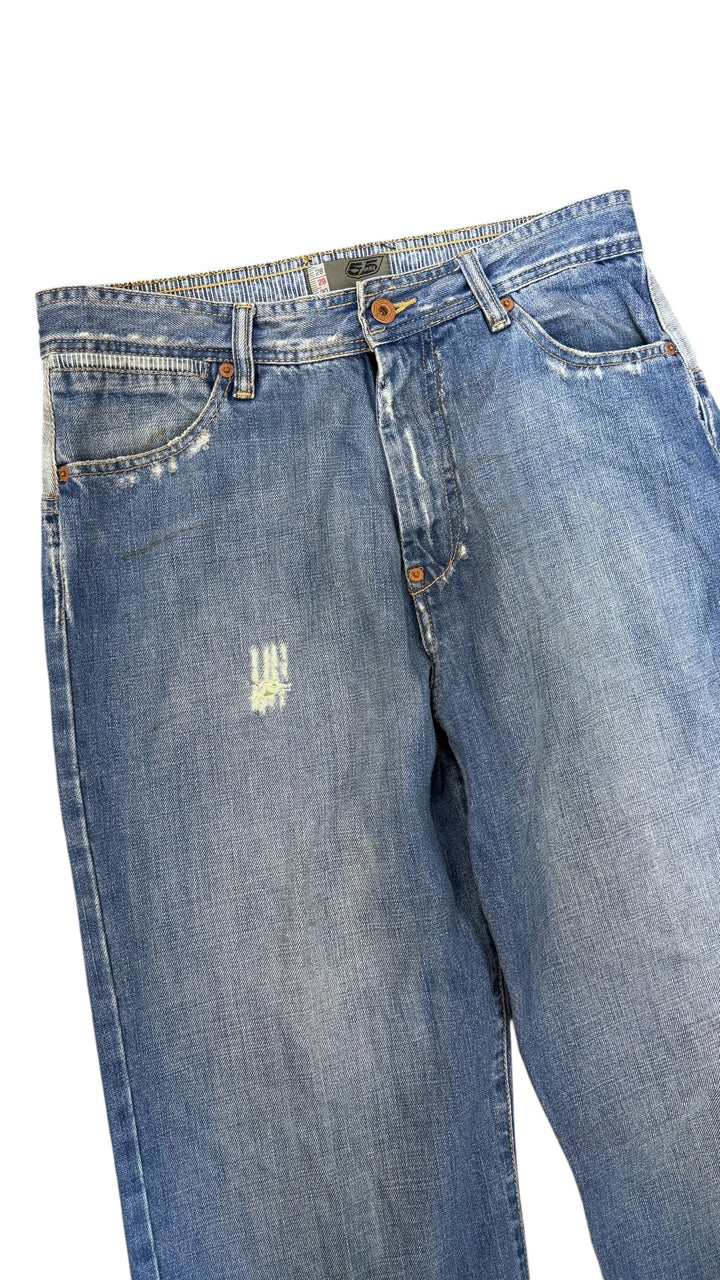 Diesel “Fifty Five” 1990s wide leg denim jeans