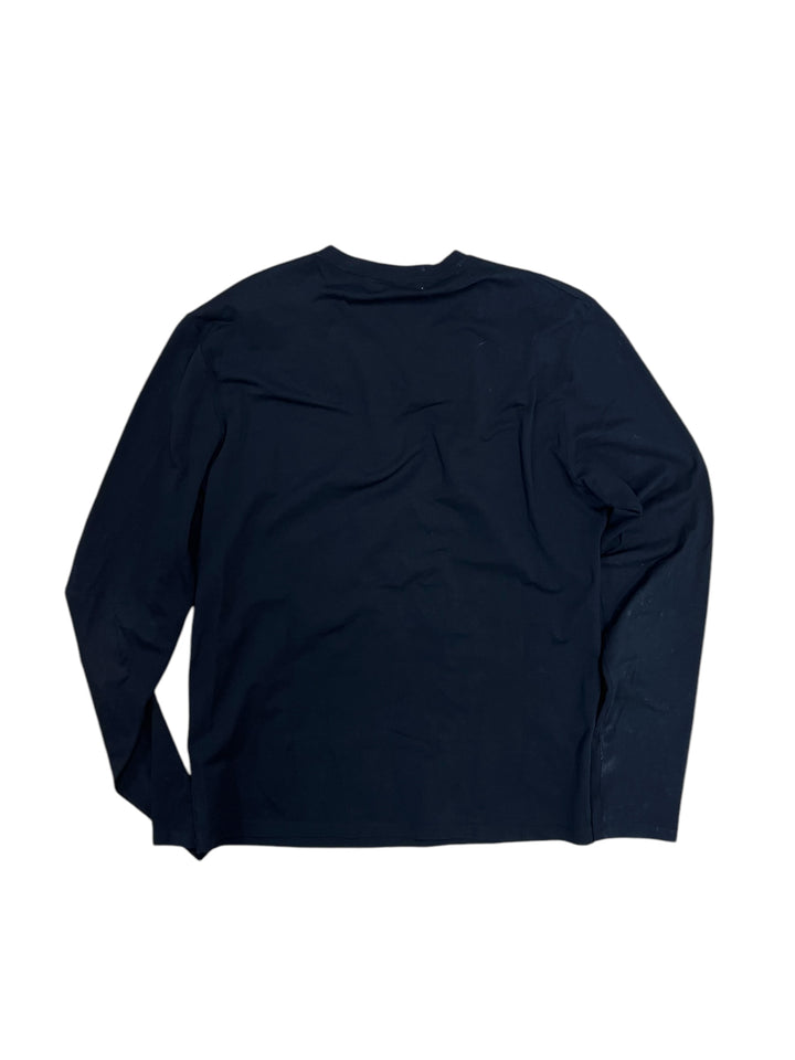 Prada FW04 embroidered robot long sleeve shirt men’s large