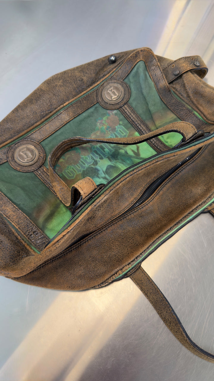 Galliano rare archive 2007 portrait Boston bag