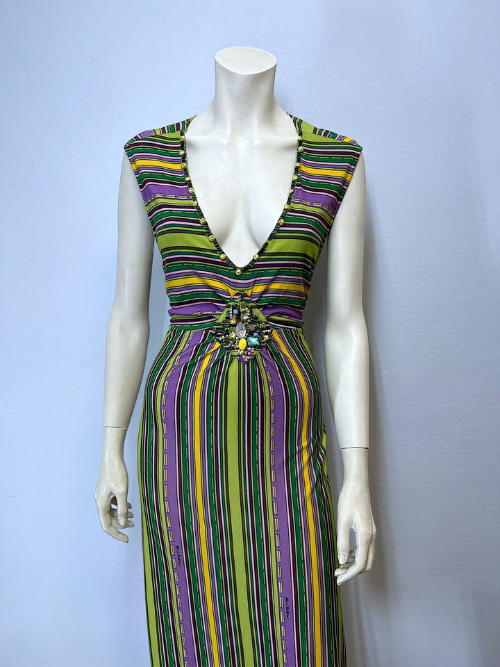 Y2K beaded dress medium