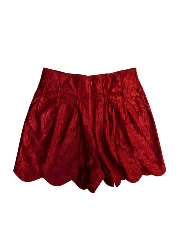Roman’s vintage velvet shorts medium