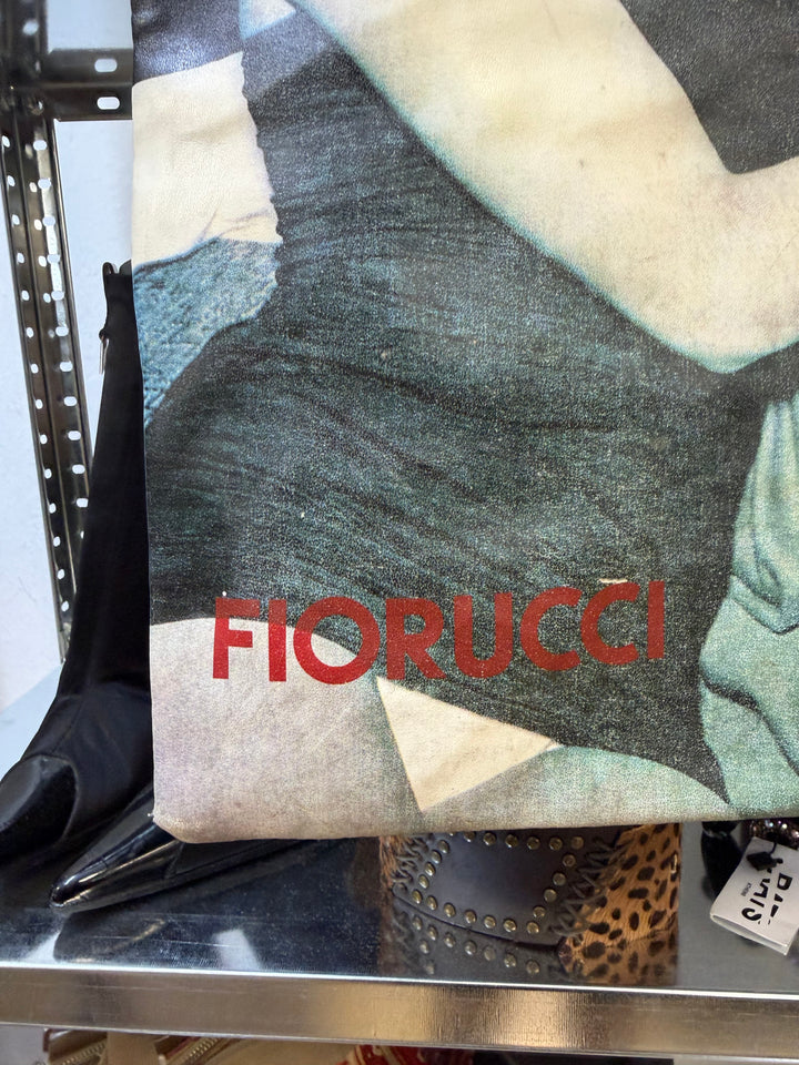 FIORUCCI 1990s “Kissing Couple” Photo Print Tote Bag