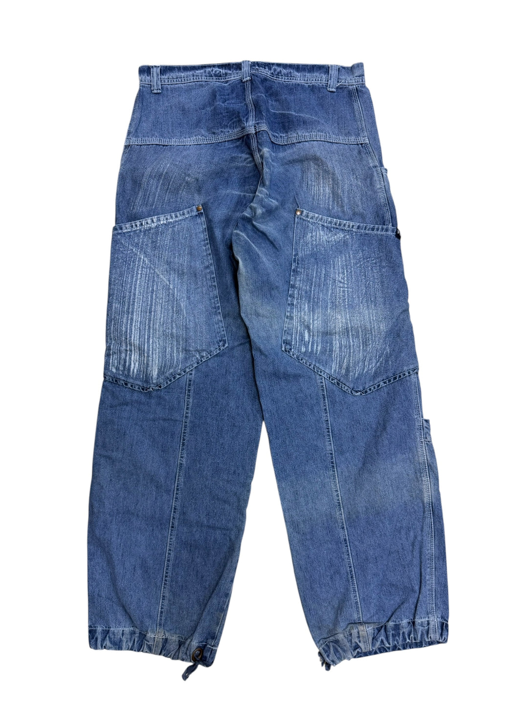 2000s patchwork carpenter jeans - oversized fit