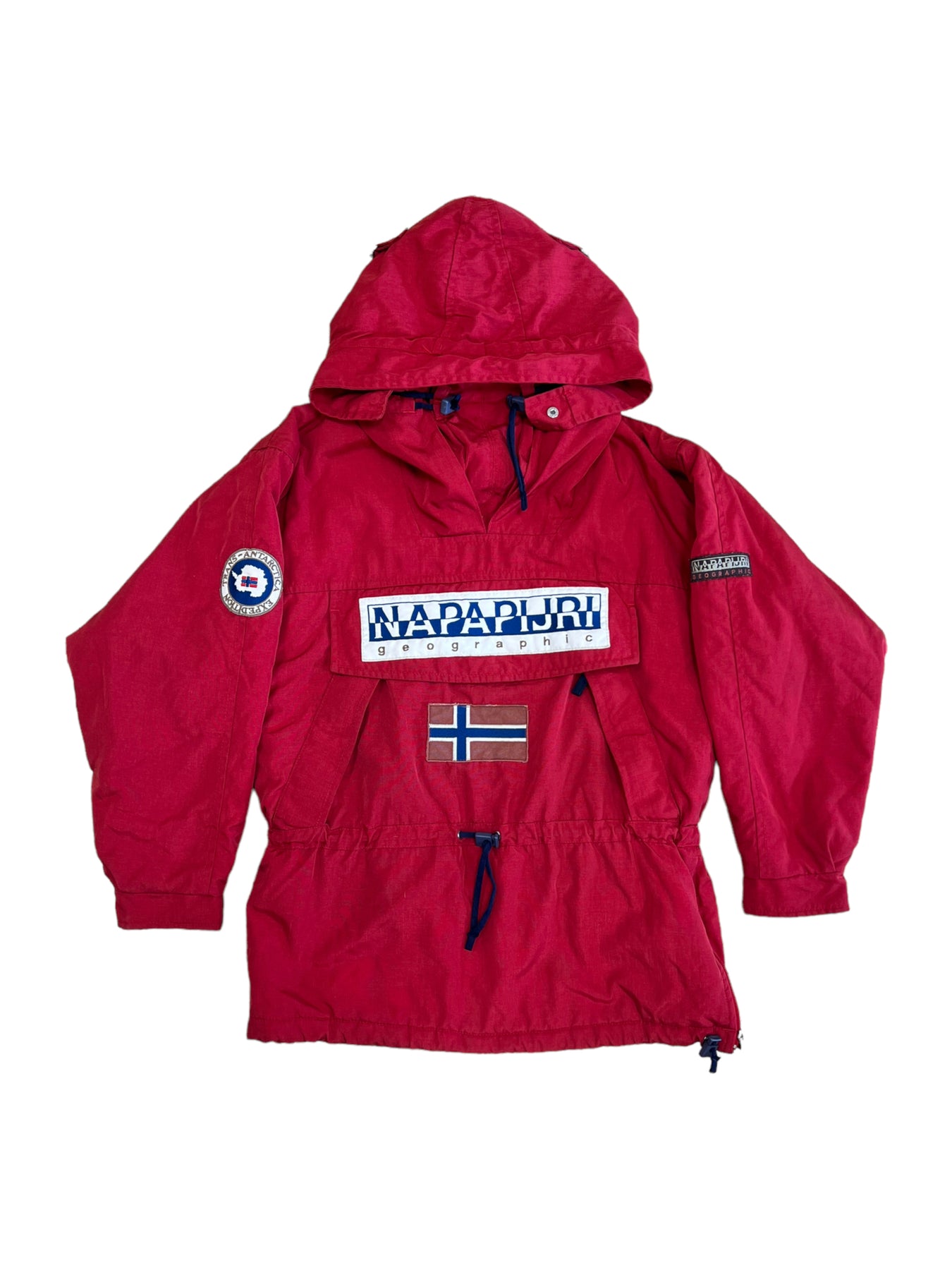 Red on sale napapijri jacket