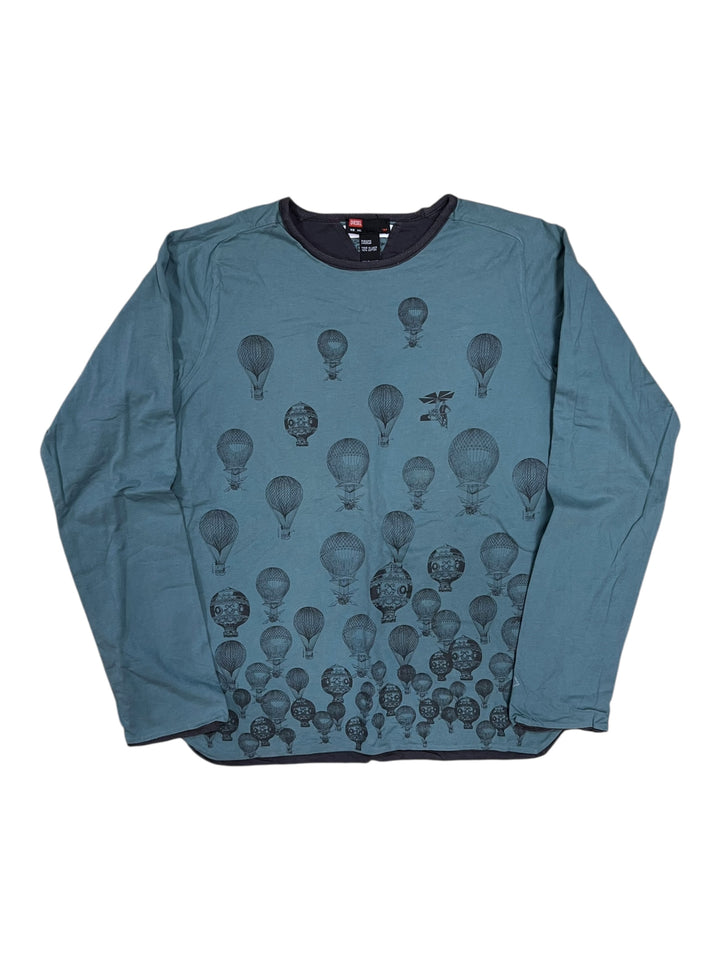 Diesel Vintage Printed Sweatshirt Women’s XXL