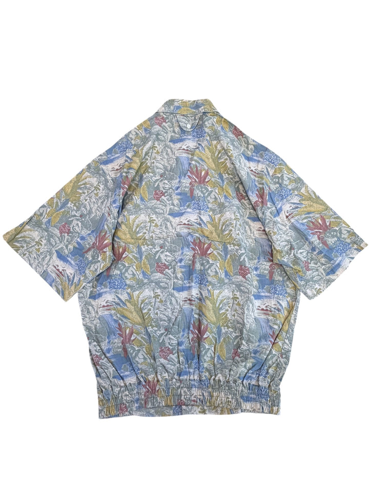 Pierre Balmain vintage tropical print short sleeve shirt