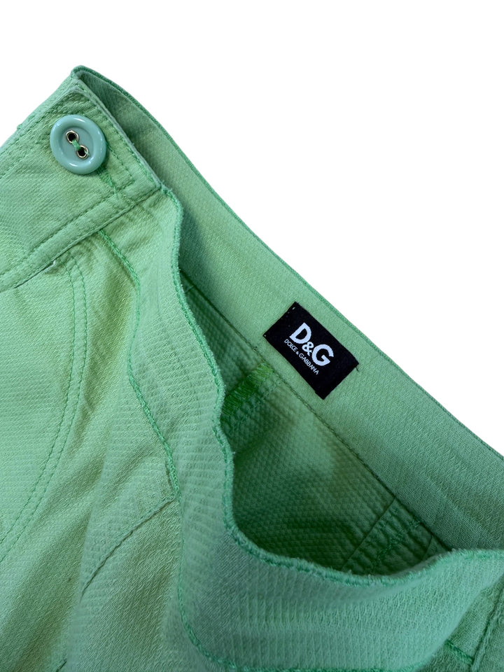 Dolce&Gabbana vintage mint green sailor shorts