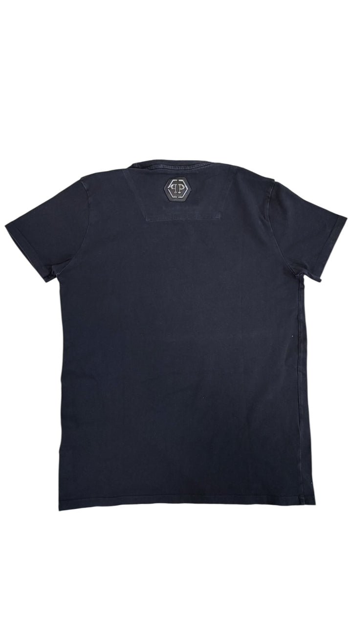 Philipp Plein Skull Rhinestone T-Shirt