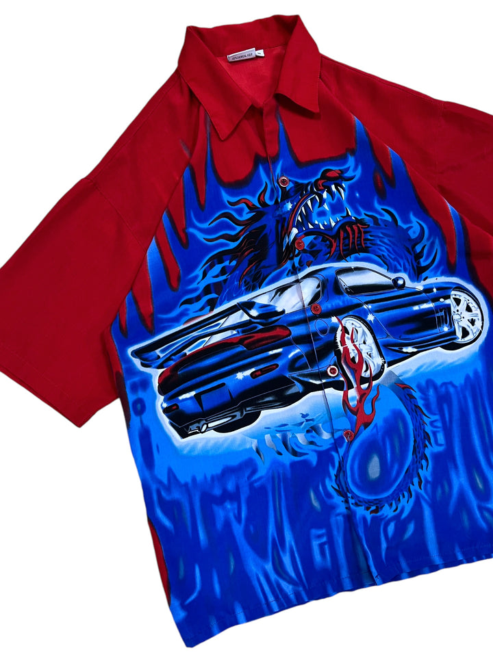 Y2K Japanese graphic shirt men’s medium