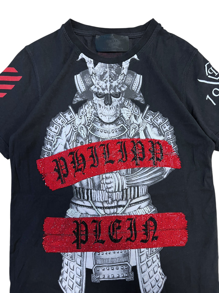 Philipp Plein vintage embroidery graphic Tshirt men’s small