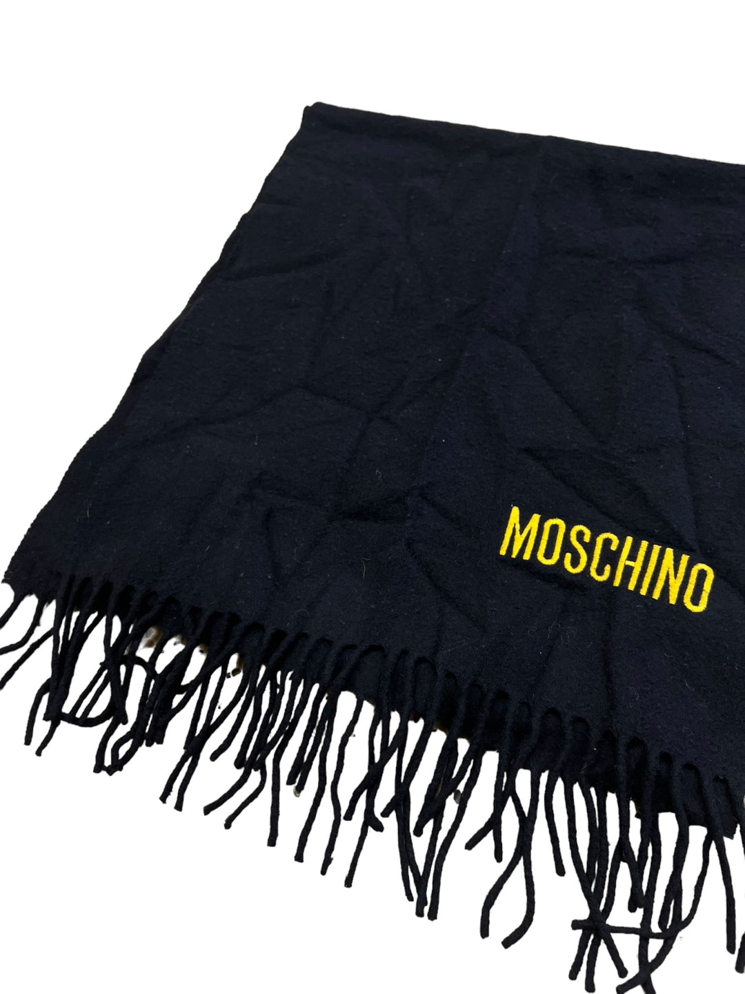Vintage Moschino Black Scarf