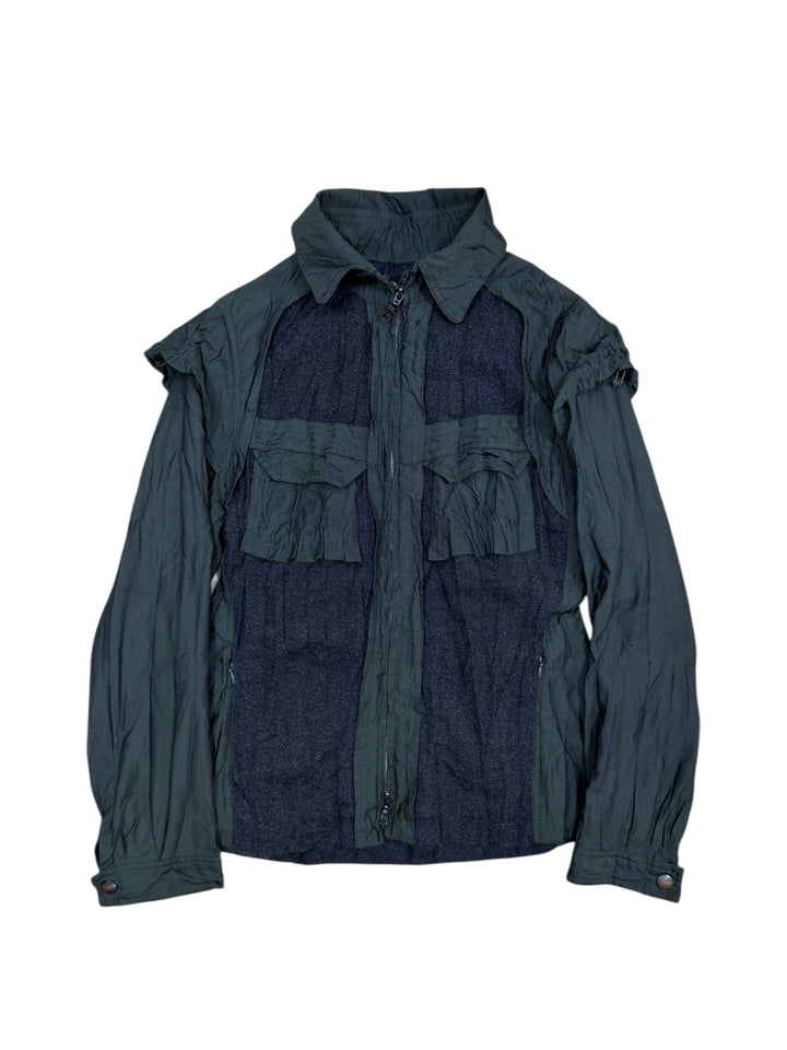 2000s Rick Cardona Hybrid Utility Tweed Jacket