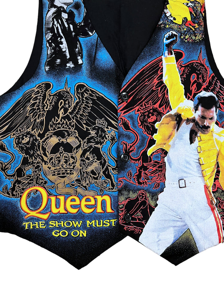 Freddy Mercury 80’s vintage all over print gilet men’s Extra large