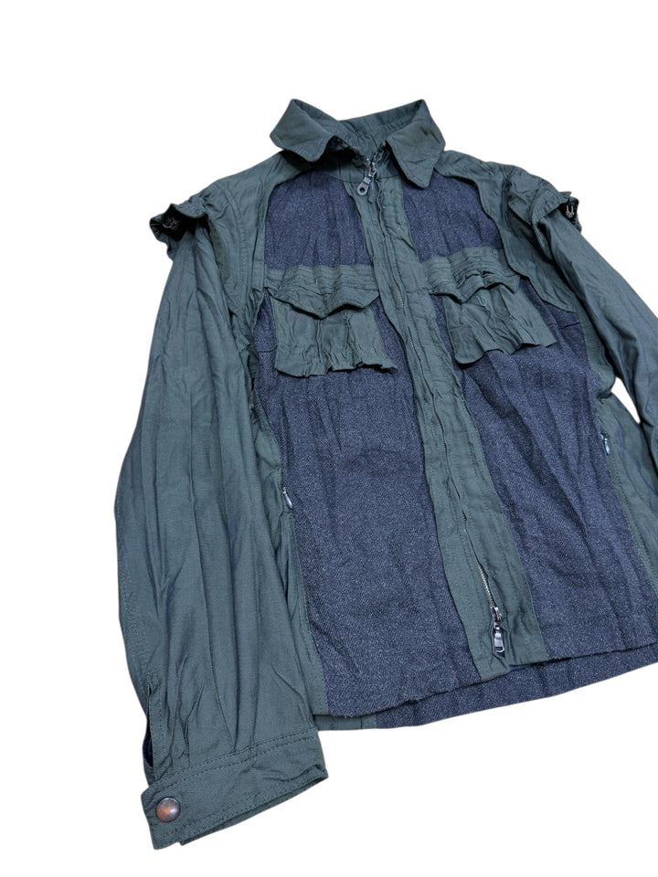 2000s Rick Cardona Hybrid Utility Tweed Jacket