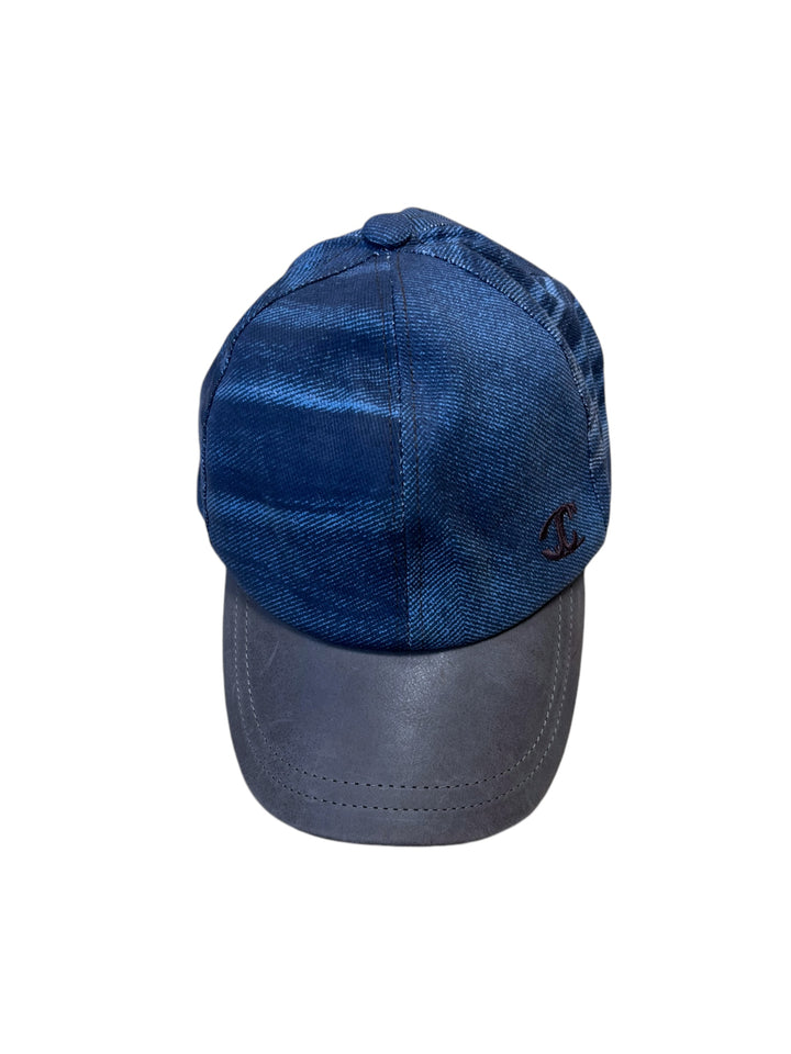 Just Cavalli 00’s denim & leather hat