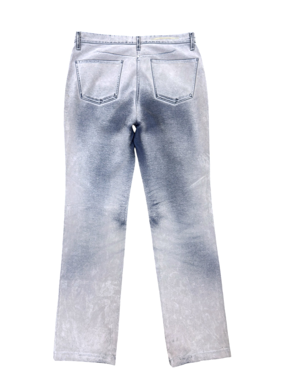 Trussardi Sport coated straight leg jeans