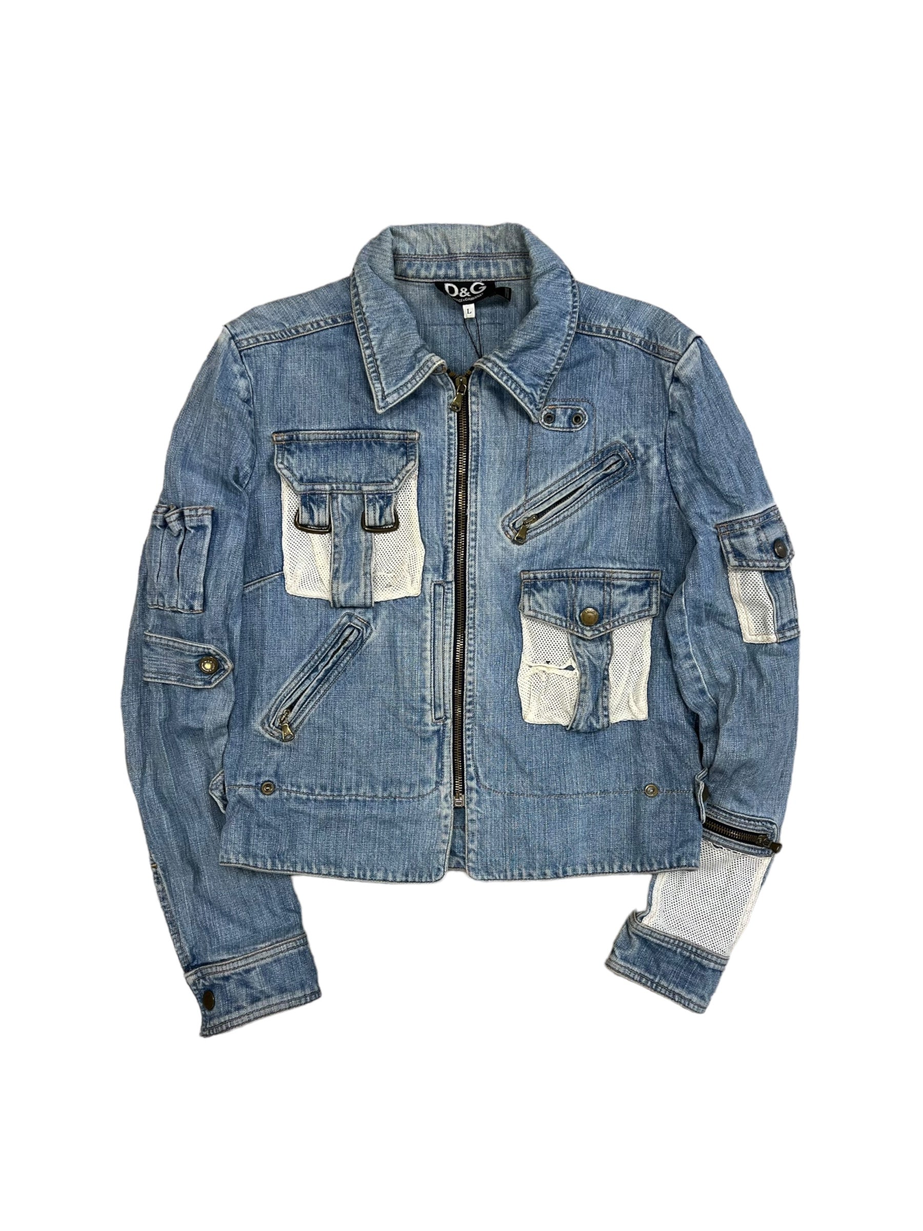 DOLCE&GABBANA 03ss PARACHUTE VEST Dolce & Gabbana AW03 Parachute