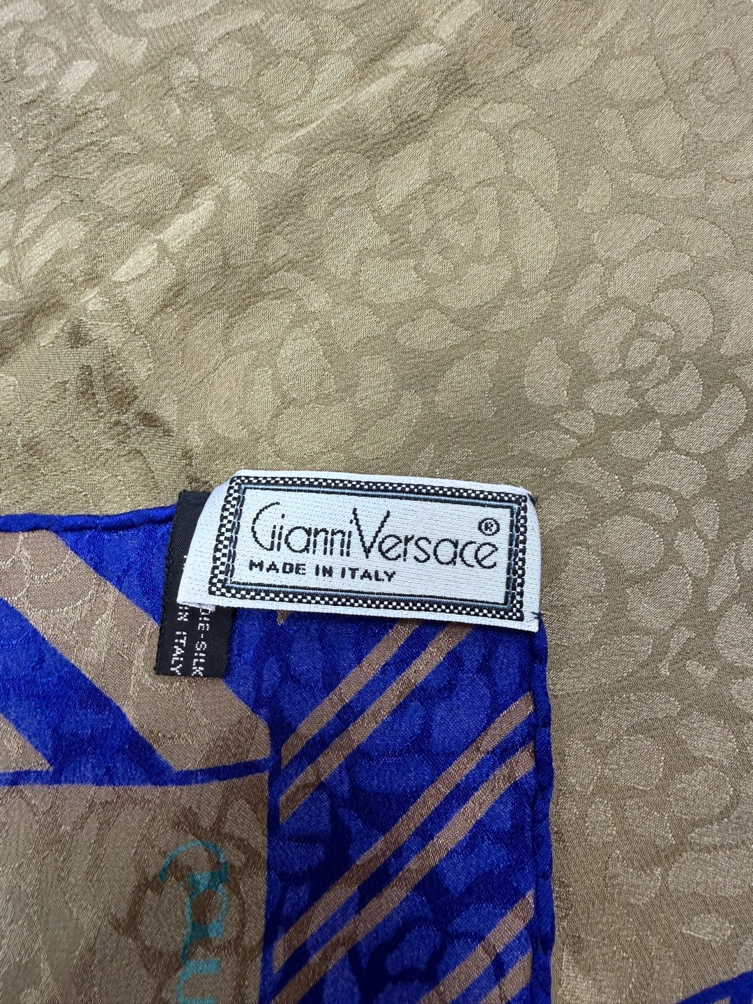 Gianni Versace 1980s Silk Scarf